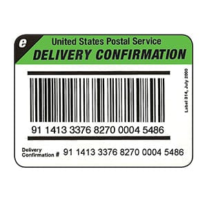 e-Delivery Confirmation Label – shop4supplies